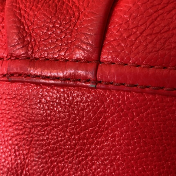 Marc Jacobs Leather Mini Crossbody in Bright Coral - Picture 5 of 10